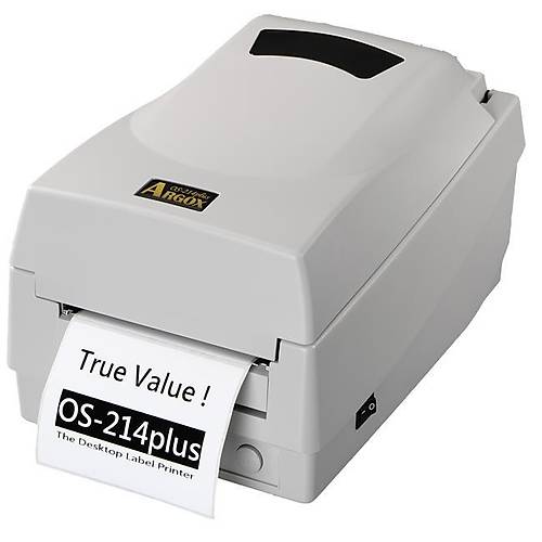 ARGOX OS-214 PLUS 203DPI TERMAL TRANSFER USB+SER� + PARALEL(LPT) BARKOD YAZICI (R�BONLU KULLANIM)