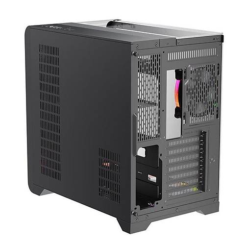 1ST PLAYER RT7 S�YAH DIGITAL 850W 80+ GOLD FULL MOD�LER 4X12CM ARGB 3 TARAFLI TEMPERL� CAM USB 3.0 - TYPE C ATX KASA