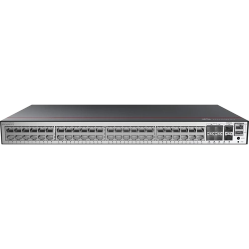 Huawei S5735-L48LPN4XE-A-V2 (48*10/100/1000/2.5GBASE-T ports(PoE+), 4*10GE SFP+ ports, 2*12GE stack ports, 360W PoE, built-in AC power)