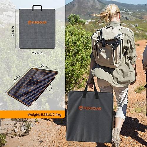 FLEXSOLAR A60 TA�INAB�L�R G�NE� PANEL� 60W