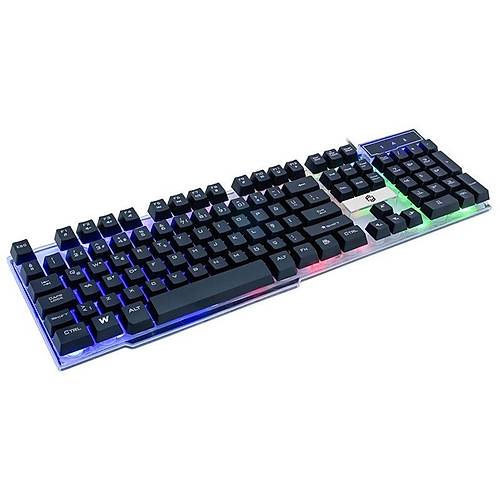 FRISBY FK-G508QU USB Q TR 3 RENKLI I�IKLI KABLOLU KLAVYE