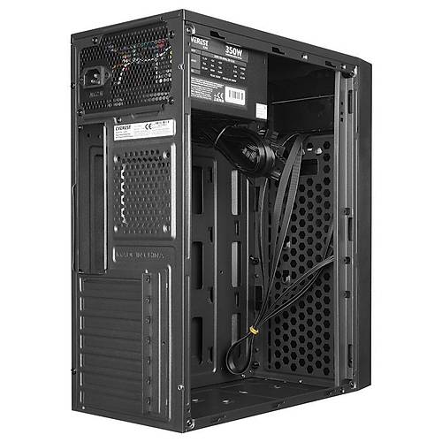 EVEREST K310 PEAK 350W SMD PSU 2*USB2.0+HD AUD�O M�D-TOWER KOMPAKT TASARIM ATX PC KASASI