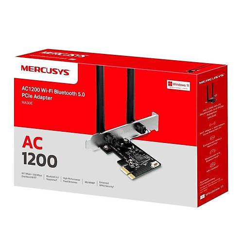 TP-LINK MA30E AC1200 WI-FI BLUETOOTH 5.0 PCIE ADAPT�R