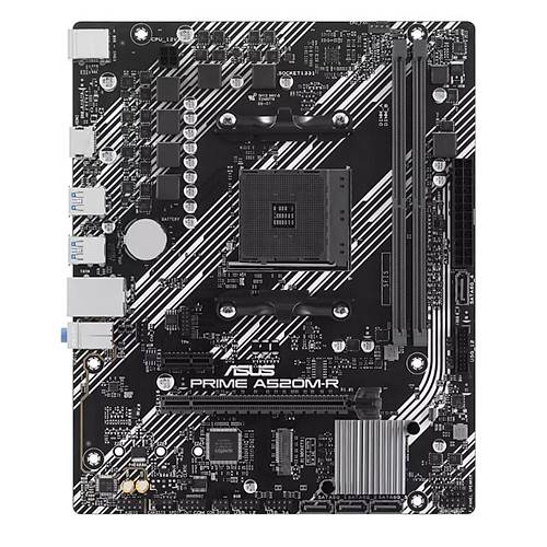 ASUS PRIME A520M-R DDR4 5100MHZ 1XHDMI 1XM.2 USB2.0 MATX AM4 (AMD AM4 5000/4000 /3000 SER�S� �LE UYUMLU)