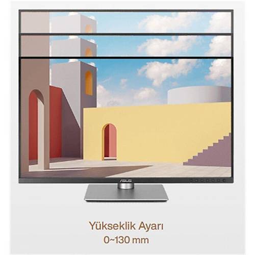 27 ASUS PROART PA279CRV IPS 5MS 60MHZ 2XHDMI 2XDP USB-C 4K 3840X2160 HOPARL�R Y�KSEKL�K AYARI P�VOT VESA