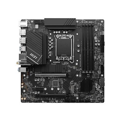MSI PRO B760M-A WIFI DDR4 5333MHZ 2XHDMI 2XDP 2XM.2 USB 3.2 MATX 1700P (12. / 13. VE 14. NES�L ��LEMC� UYUMLU)