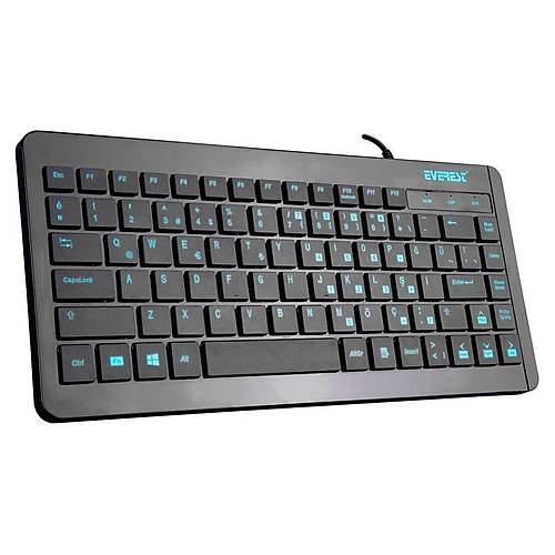 EVEREST KB-410 S�YAH USB Q MINI KLAVYE