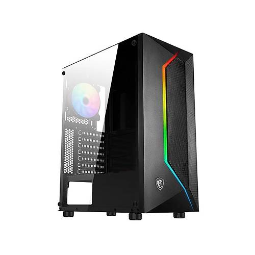 MSI MAG VAMPIRIC 100R TEMPERL� CAM ARGB PSU YOK 1X120MM FAN GAMING B�LG�SAYAR KASASI