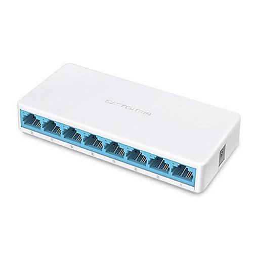 TP-LINK MERCUSYS MS108 8 PORT 10/100 PLAST�K KASA SWITCH