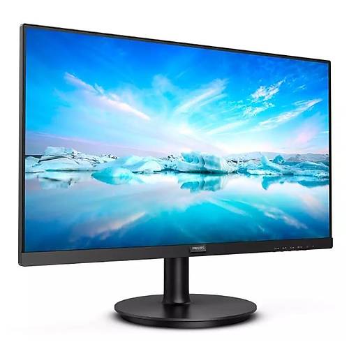 21.5 PHILIPS 222V8LA/01 4MS 75MHZ 1XVGA 1XHDMI 1XDP FHD 1920X1080 HOPARL�R FLICKER-FREE D���K MAV� I�IK VESA S�YAH