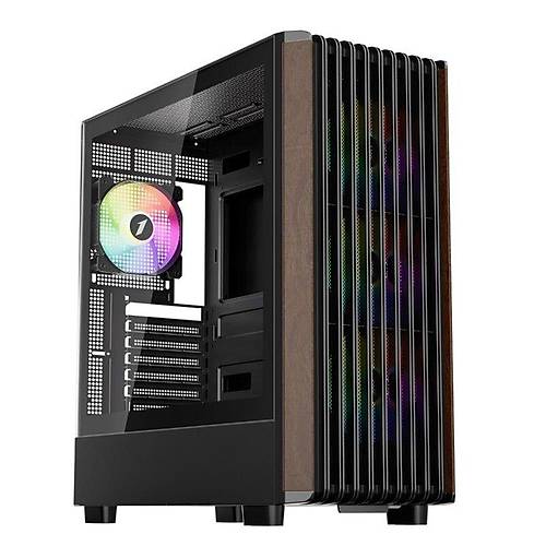 1ST PLAYER WD5 S�YAH 750W 80+ SILVER ATX 3.1 ARGB 4X12CM FAN TEMPERL� CAM USB 3.0 ATX KASA