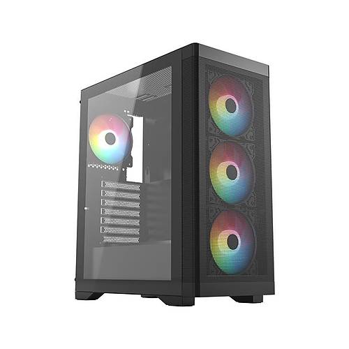 FRISBY FC-9480G 600W +80 BRONZE RGB 4X8120MM FAN� GAM�NG S�YAH KASA