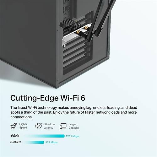 TP-LINK ARCHER TX20E AX1800 WI-FI 6 BLUETOOTH 5.2 PCIE ADAPTOR