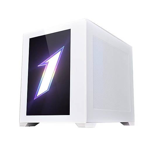 1ST PLAYER STEAM PUNK SP7-EV BEYAZ 13.3'' LCD �N EKRANLI 5X12CM ARGB REVERSE FAN+1X12CM ARGB FAN TEMP