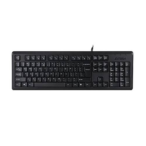 A4 TECH KR-92 Q TR MM S�YAH USB KABLOLU KLAVYE
