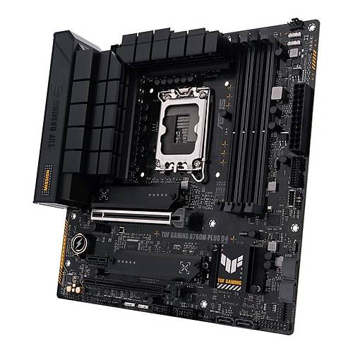 ASUS TUF GAMING B760M-PLUS D4 DDR4 5333MHZ 1XHDMI 1XDP 2XM.2 USB 3.2 MATX 1700P (12. / 13. VE 14. NES�L ��LEMC� UYUMLU)