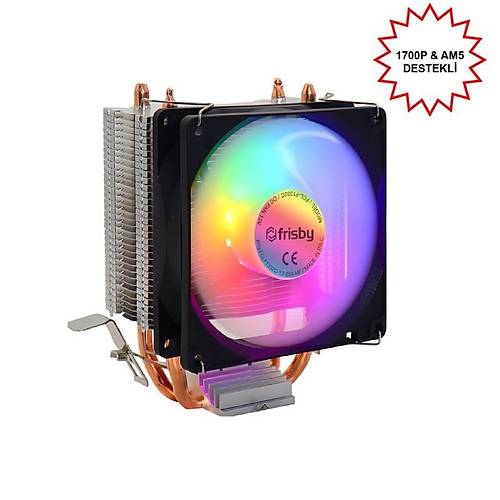 FRISBY FCL-F1332C (P2S) INTEL 1366/115X/1200/1700-AMD AM2/AM2+/AM3/AM4/AM5 ��LEMC� FAN