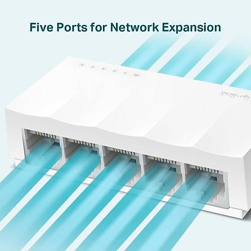 TP-LINK LS1005 5 PORT 10/100 PLAST�K KASA SWITCH