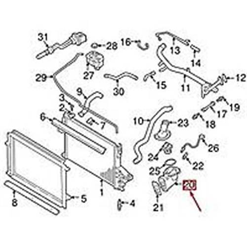 TERMOSTAT K�T� ( 31293698VX ) C30/C70/S40/V50/S60/S80/V70/XC70/XC90