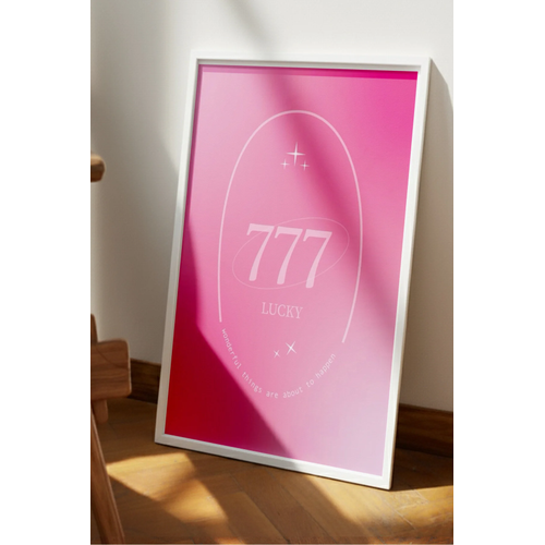 Beyaz Ah�ap �er�eveli Manifest 3�l� Tablo Seti Pembe Motivasyon Duvar Dekoru