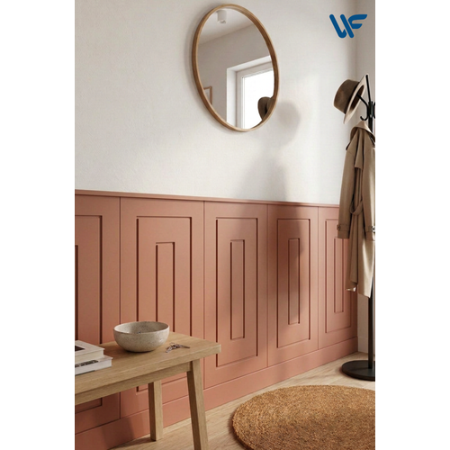 Dekoratif Dikg�rtgen Stil Duvar Paneli ( 54 X 100 ) Boyanabilir Ah�ap 6 mm Ham Mdf Duvar Paneli