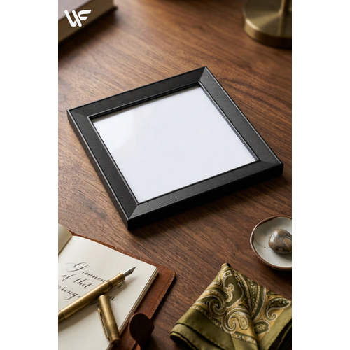 Bask� Dahil Paspartu Temal� 20x20 Cm(D�� �l��) Foto�raf �er�eve Seti, Ki�iye �zel Duvar �er�eve Seti