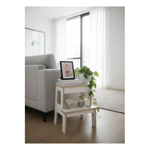 2 Basamakl� Ikae Tabure �ocuk Banyo Wc Lavabo Merdiven Y�kseltici