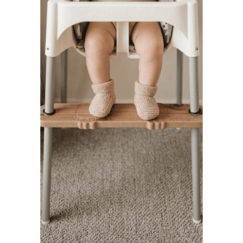 Mama Sandalyesi Ayak Koyma Deste�i - Ikea, E-Bebek Baby Plus Star, Faros Orzo Uyumlu (Ayak Desenli)