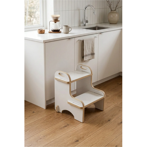 2 Basamakl� Tabure Merdiven Tabure �ocuk ve Yeti�kin ��in �ok Ama�l� Basamakl� Tabure WC Balkon Mutfak Y�kseltici