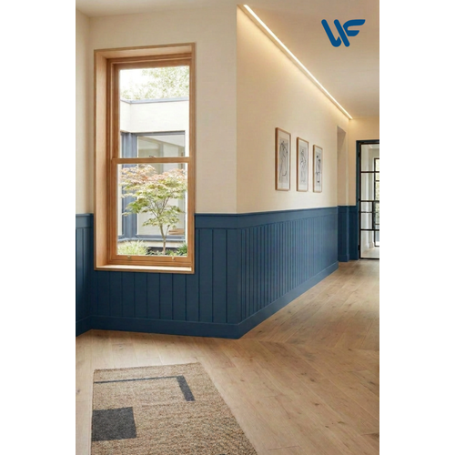 Dekoratif Duvar Paneli 6 mm Boyanabilir MDF Duvar Paneli 100 cm