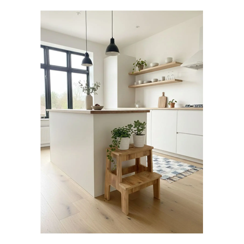 2 Basamakl� Ikae Tabure �ocuk Banyo Wc Lavabo Merdiven Y�kseltici