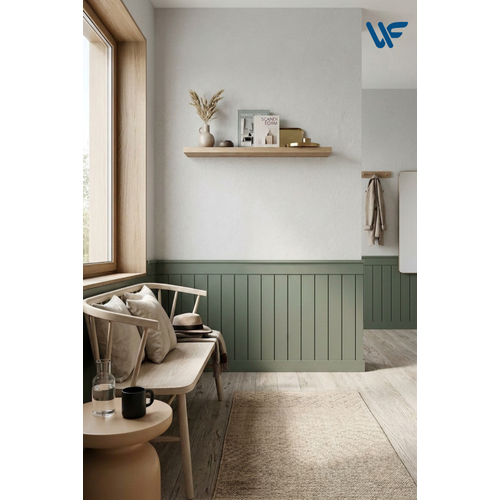Dekoratif �izgi Stil Duvar Paneli ( 54 X 100 ) Boyanabilir Ah�ap 6 mm Ham Mdf Duvar Paneli