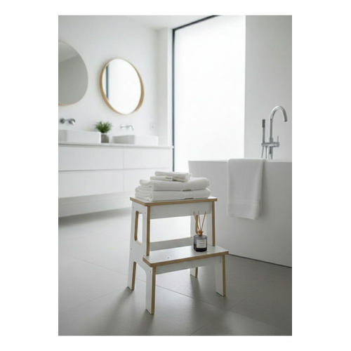 2 Basamakl� Ikae Tabure �ocuk Banyo Wc Lavabo Merdiven Y�kseltici