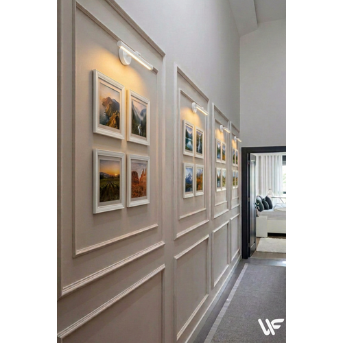 9'lu Kare Siyah �er�eve Seti � 20x20 Cm (D�� �l��) Duvar Dekoru Ve Ayakl� Foto�raf �er�evesi