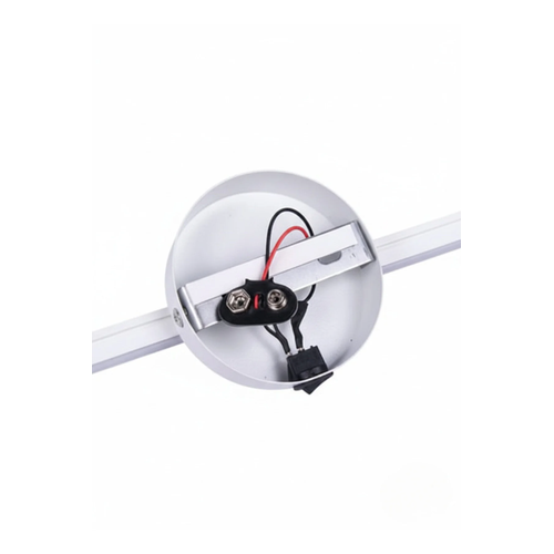 Metal Kablosuz Tak �al��t�r Ledli Pilli Aplik Banyo Tablo Ayna Duvar Ayd�nlatma G�n I����