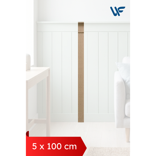 Dekoratif Duvar Paneli 6 mm Boyanabilir MDF Duvar Paneli 100 cm