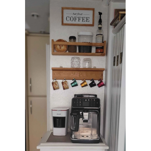Kahve K��esi But First Coffee F�nd�k Ah�ap �er�eveli Tablo