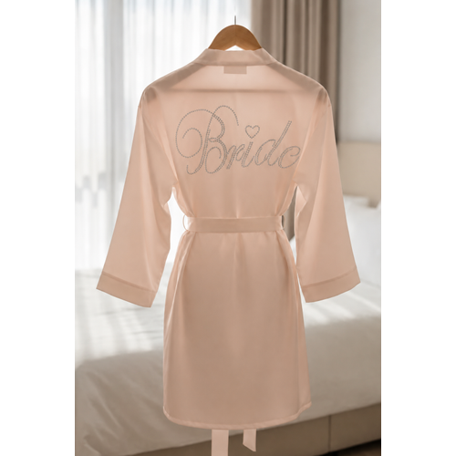 Saten G�m��  Bride Yaz�l� Sabahl�k