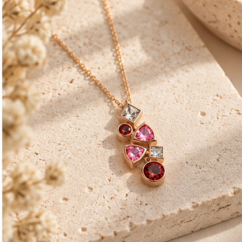 Kaleido Colorful Necklace