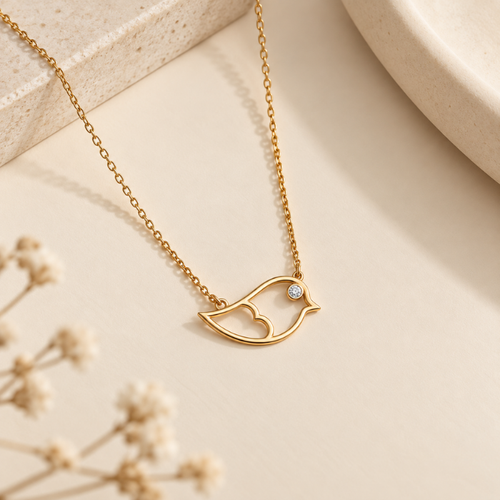 Little Bird Diamond Necklace