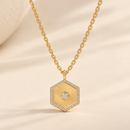 Solstice Diamond Necklace