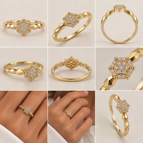 Hexa Glow Ring