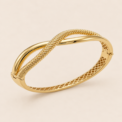 Cross Heritage Gold Bracelet