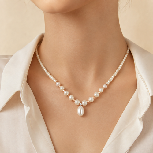 Alba Pearl Necklace