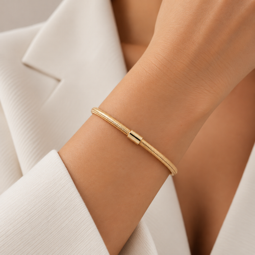 Flex Aura Small Gold Bracelet
