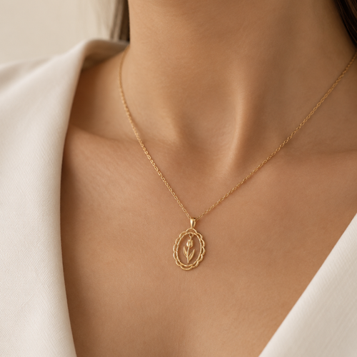 Tulip Keepsake Necklace