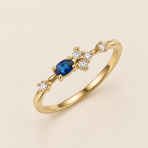 Blue Vintage Ring