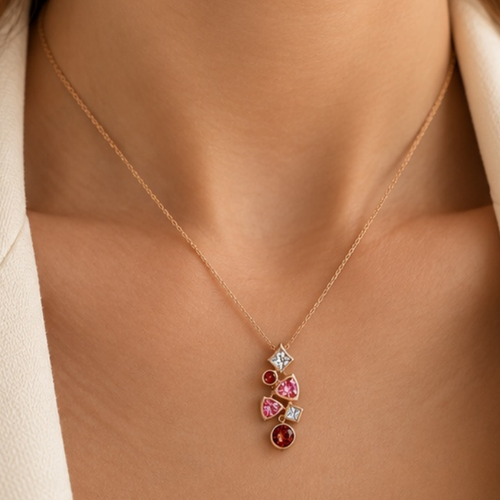 Kaleido Colorful Necklace