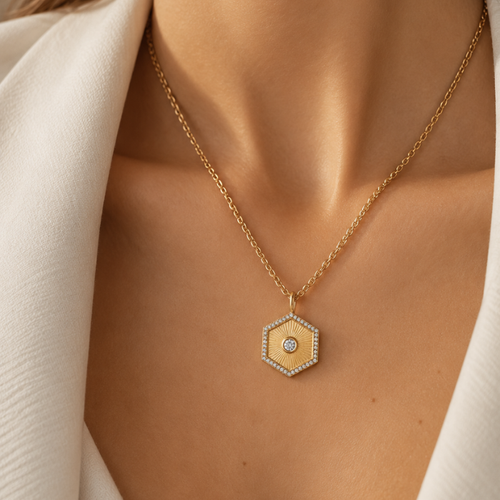 Solstice Diamond Necklace