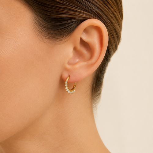Sofia Diamond Hoops